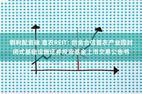明利配资端 首农REIT: 创金合信首农产业园封闭式基础设施证券投资基金上市交易公告书